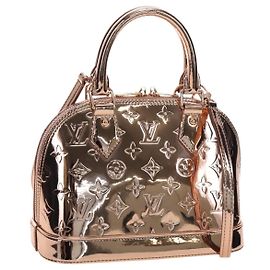 LOUIS VUITTON Monogram Miroir Alma BB Hand Bag Cuible M27037 LV Auth 167452SM