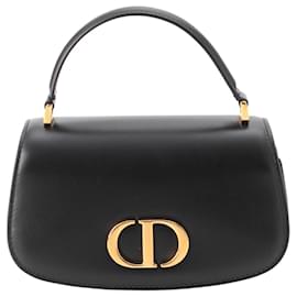 Borsa a mano 30 Montaigne Avenue in vitello nero Dior