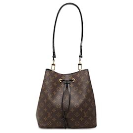 Borsa a secchiello Louis Vuitton Monogram Neonoe MM Nera