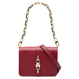 Borsa satchel Rendez Vous Louis Vuitton in pelle di vitello rossa