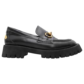 Mocassini chunky Horsebit Gucci neri Taglia 39