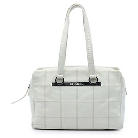 Borsa Bowler Chanel Chocolate Bar Caviar LAX Bianca