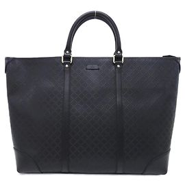 Borsa a mano Gucci 309413 AIZ1G in pelle nera
