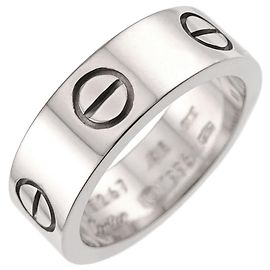 Cartier Love Classic Ring aus Weißgold