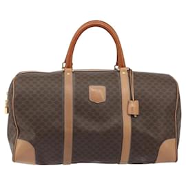Céline Celine Vintage Duffle Macadam Coated Canvas Large