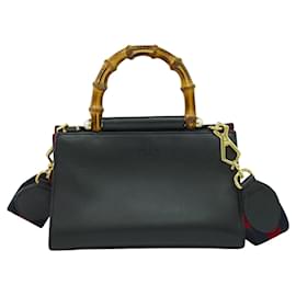 Gucci Nymphaea Top Handle Leather Small