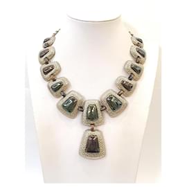 Collana Vintage MONET con pendenti geometrici - Autre Marque