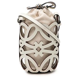 Borsa a tracolla Loewe Anagram con tasche e ritagli