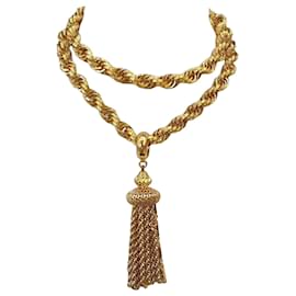 Autre Marque Collana Damita Tassel Monet placcata in oro 18kt-Book Piece