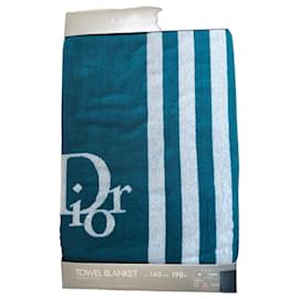 Vintage Christian Dior Terry Cloth Blanket