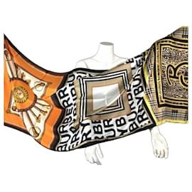Foulard in seta Burberry