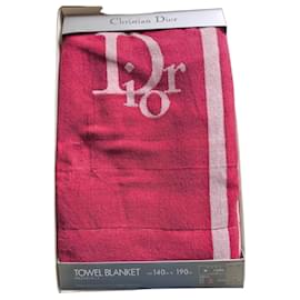 Vintage Christian Dior Frottee-Handtuchdecke