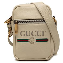Borsa a tracolla Gucci Logo Print