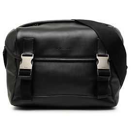 Borsa a tracolla Prada in pelle nera