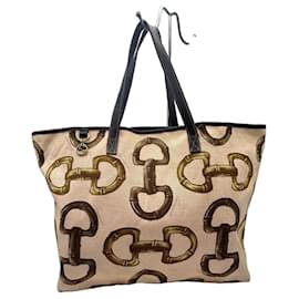 Gucci Bamboo Horsebit Tote Bag