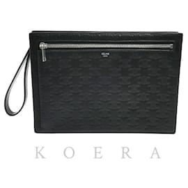 Borsa a pochette Celine Triomphe in Nero - Céline