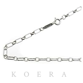 Collana lunga a catena Tiffany & Co. in oro bianco 18K