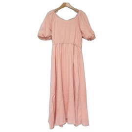 Autre Marque Venus Swingle Back Ribbon Long Dress
