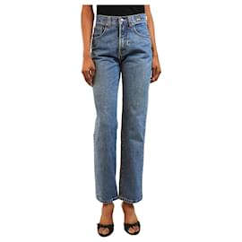 Blaue Jeans mit Rohsaum - size UK 8 - Céline