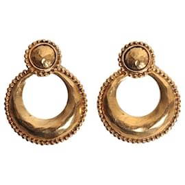 Chanel Orecchini a clip vintage dorati