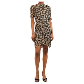 Isabel Marant Kurzes Kleid mit Multi-Kreis-Print - size UK 8