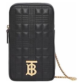 Custodia per telefono Lola in pelle di agnello trapuntata - Burberry
