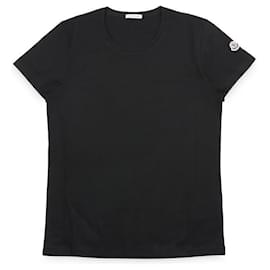 Camiseta de algodón de manga corta con parche - Moncler