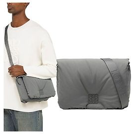 Loewe Bolsa Messenger em Nylon com Logotipo Goyard