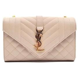 Saint Laurent Borsa a tracolla con catena a busta Monogram
