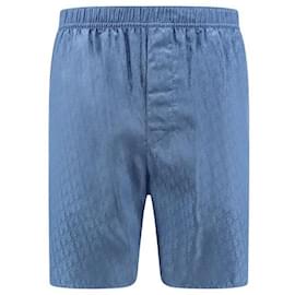 Dior Pantaloncini in jacquard di seta e cotone