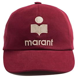Cappello TYRON Logo Ricamato Raspberry - Isabel Marant