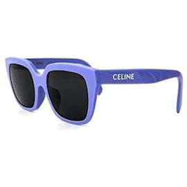 Céline Gafas de sol cuadradas de acetato Monochrome Violet