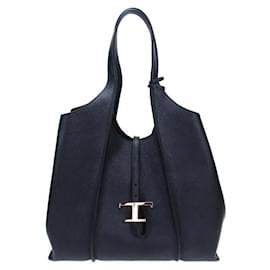 Timeless Leder Shopper Bag Medium - Tod's
