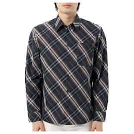 Burberry Camicia in cotone a quadri Relaxed Fit