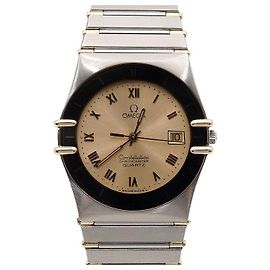 Omega Vintage Constellation Manhattan Chronometer Quarz Unisex Armbanduhr