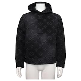 Kapuzen-T-Shirt für Herren Monogram Black Collection - Louis Vuitton