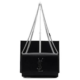 Saint Laurent Borsa a tracolla e crossbody Classic Kate Small Monogram con catena in metallo