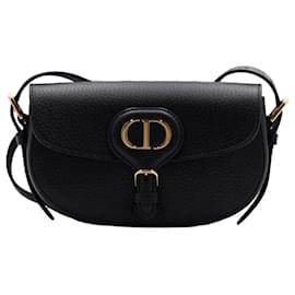 Borsa a tracolla Bobby East-West in pelle grana nera - Dior