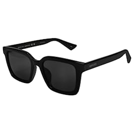 Gucci Lunettes de soleil Asian Fit Acétate Noir Unisexe