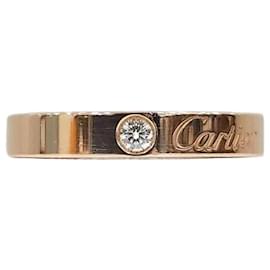 Ehering aus Roségold mit Diamanten - Cartier