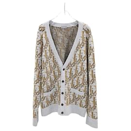 Cardigan in jacquard Oblique - Dior