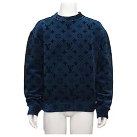 Iridescent Monogram Jacquard Strick-Sweatshirt - Louis Vuitton