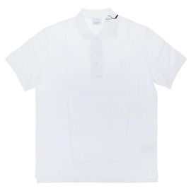 Burberry Polo de piqué de algodón con motivo monograma