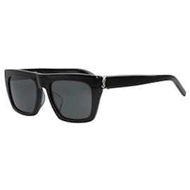 Saint Laurent Gafas de sol Cassandra Monogram Square Flat Top Asian Fit