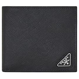 Saffiano Men's Bifold Wallet QHH - Prada