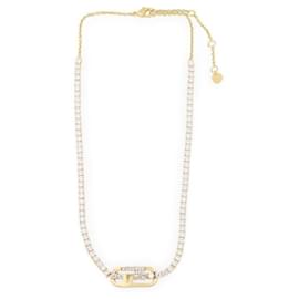 Collana Tennis Oclock da donna (Gold) ATEP - Fendi