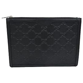 Gucci Clutch Pochette in Pelle Goffrata