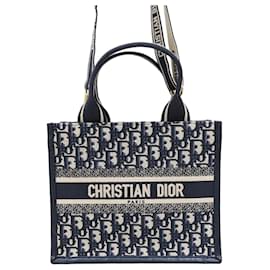 Oblique Book Tote Lederhandtasche Small - Dior