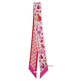 Salvatore Ferragamo Foulard di seta Cotton Candy