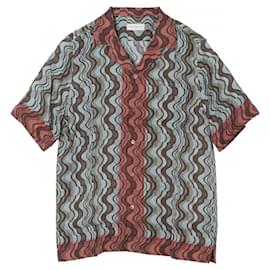 CARLTONE Viskosehemd Braun - Dries Van Noten